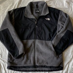 North Face zip up jacket, men's large